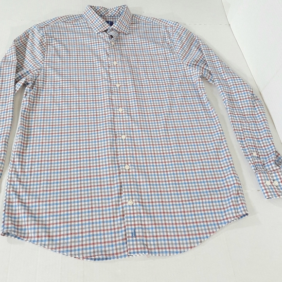 Johnnie-O Shelby Prep-formance Plaid Long Sleeve Shirt - Picture 4 of 7